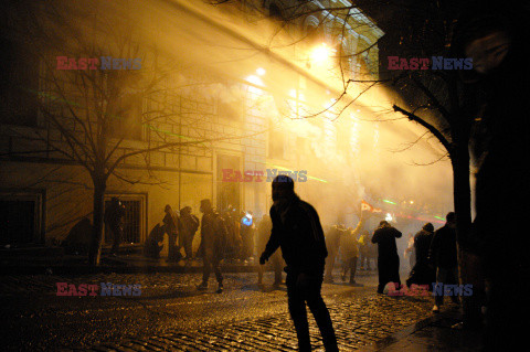 Protesty w Tbilisi