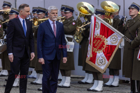 Wizyta prezydenta Czech w Polsce