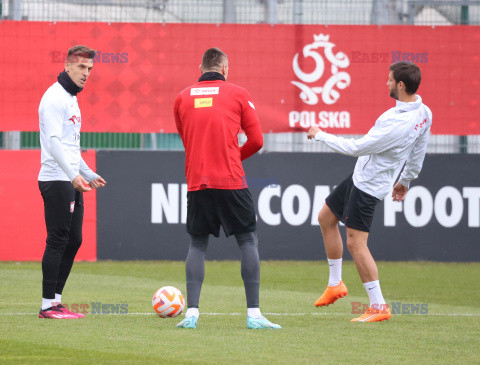 Treningi reprezentacji Polski przed meczem el. UEFA EURO 2024 z Czechami