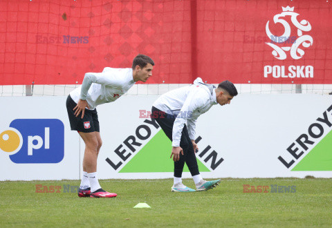 Treningi reprezentacji Polski przed meczem el. UEFA EURO 2024 z Czechami