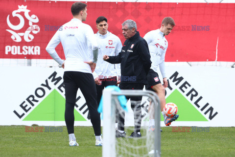 Treningi reprezentacji Polski przed meczem el. UEFA EURO 2024 z Czechami