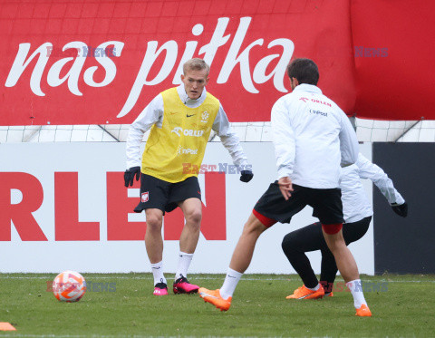 Treningi reprezentacji Polski przed meczem el. UEFA EURO 2024 z Czechami