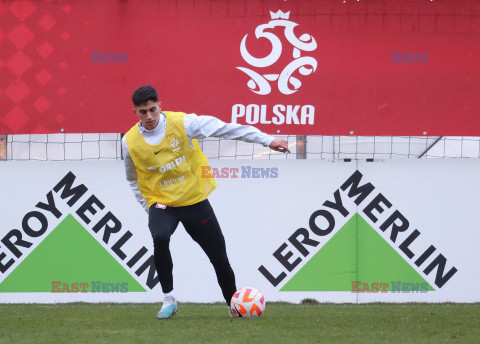 Treningi reprezentacji Polski przed meczem el. UEFA EURO 2024 z Czechami