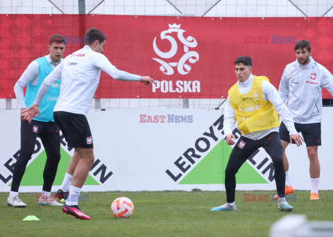 Treningi reprezentacji Polski przed meczem el. UEFA EURO 2024 z Czechami