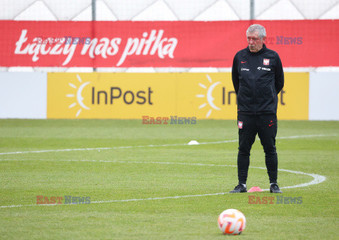 Treningi reprezentacji Polski przed meczem el. UEFA EURO 2024 z Czechami