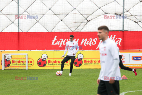 Treningi reprezentacji Polski przed meczem el. UEFA EURO 2024 z Czechami