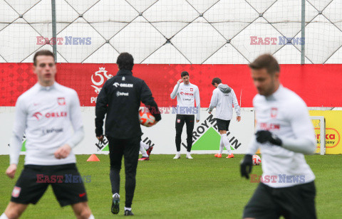 Treningi reprezentacji Polski przed meczem el. UEFA EURO 2024 z Czechami