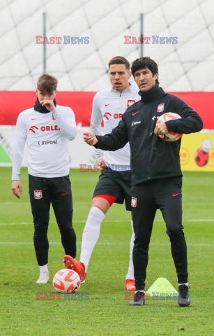 Treningi reprezentacji Polski przed meczem el. UEFA EURO 2024 z Czechami