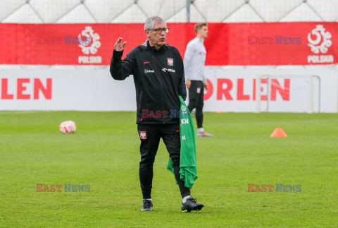 Treningi reprezentacji Polski przed meczem el. UEFA EURO 2024 z Czechami