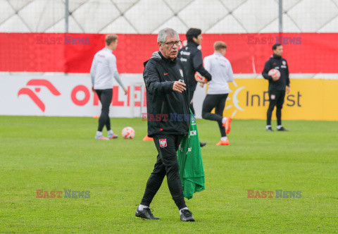 Treningi reprezentacji Polski przed meczem el. UEFA EURO 2024 z Czechami