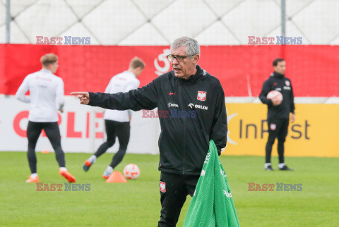 Treningi reprezentacji Polski przed meczem el. UEFA EURO 2024 z Czechami