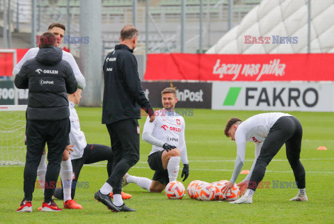 Treningi reprezentacji Polski przed meczem el. UEFA EURO 2024 z Czechami