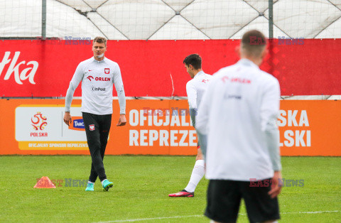 Treningi reprezentacji Polski przed meczem el. UEFA EURO 2024 z Czechami