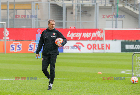 Treningi reprezentacji Polski przed meczem el. UEFA EURO 2024 z Czechami