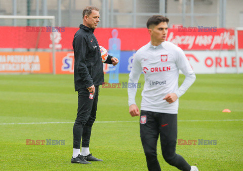 Treningi reprezentacji Polski przed meczem el. UEFA EURO 2024 z Czechami