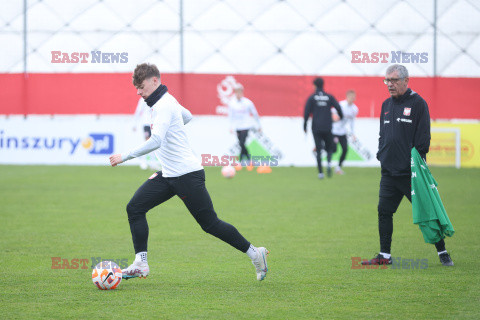 Treningi reprezentacji Polski przed meczem el. UEFA EURO 2024 z Czechami