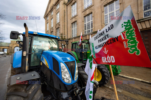 Protest Rolników w Szczecinie