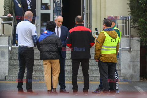 Protest górników w Warszawie