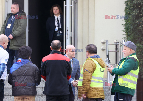 Protest górników w Warszawie