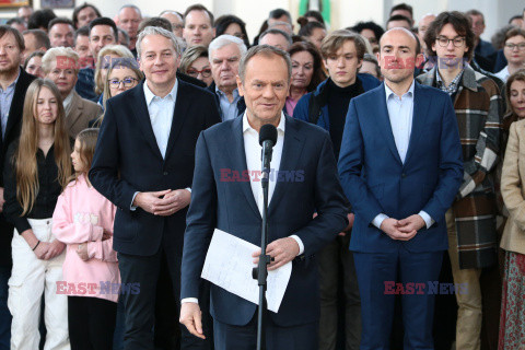 Konferencja prasowa Donalda Tuska