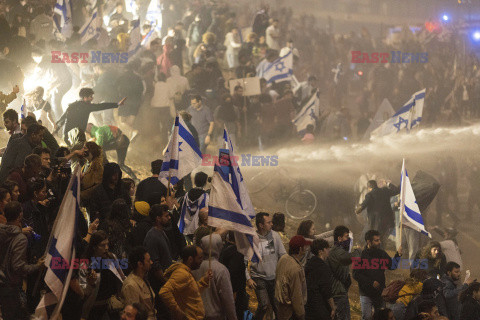 Izrael - protest przeciw radykalnym reformom