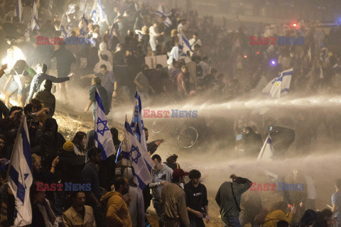 Izrael - protest przeciw radykalnym reformom