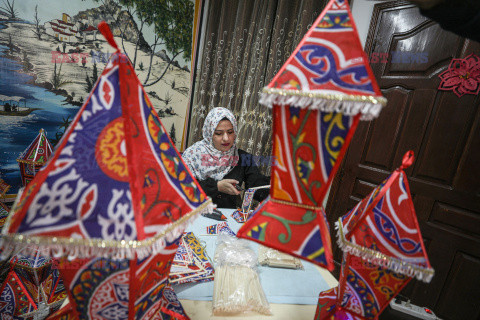 Produkcja lampionów na Ramadan