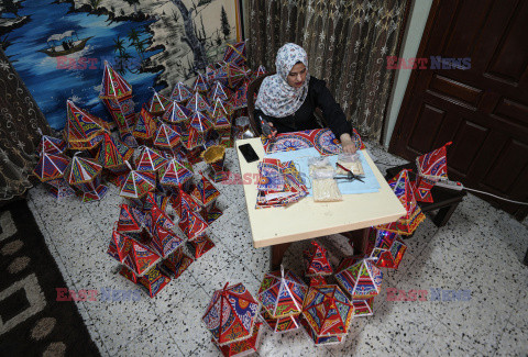 Produkcja lampionów na Ramadan