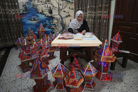 Produkcja lampionów na Ramadan