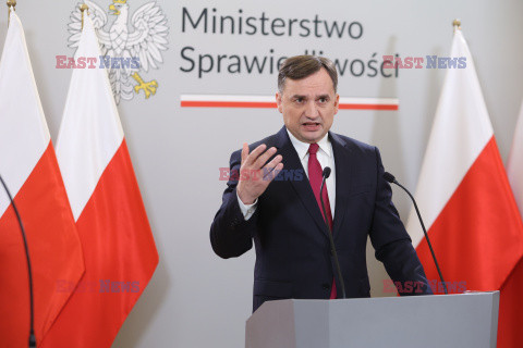 Konferencja ministra sprawiedliwości