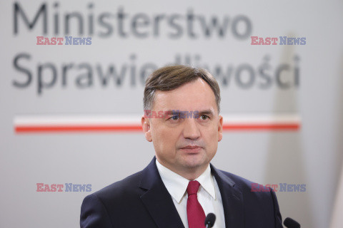 Konferencja ministra sprawiedliwości