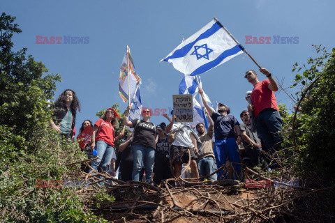 Izrael - protest przeciw radykalnym reformom