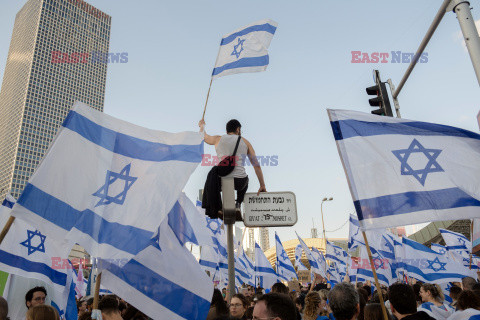 Izrael - protest przeciw radykalnym reformom