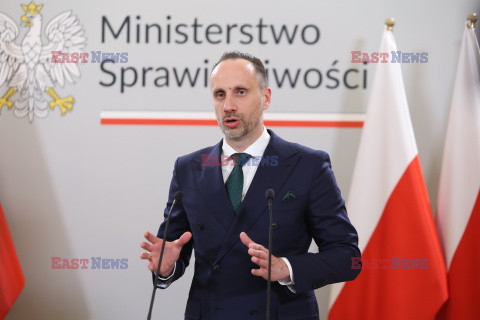 Konferencja ministra sprawiedliwości