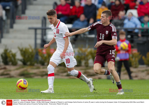 Mecz U-19 Polska - Łotwa