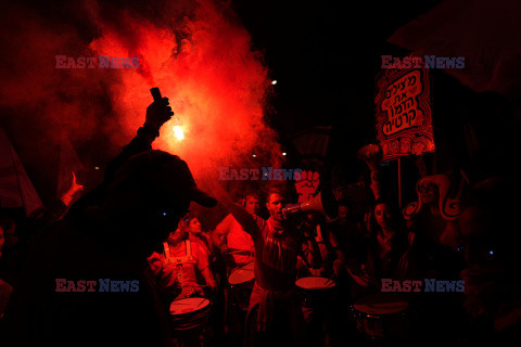 Izrael - protest przeciw radykalnym reformom