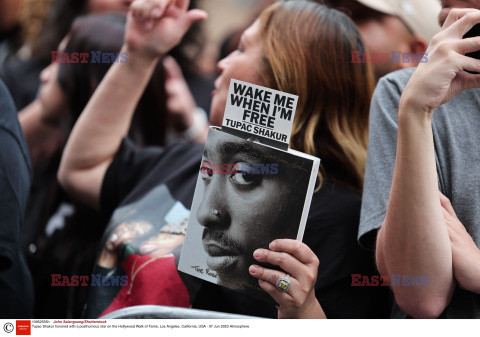 Tupac Shakur uhonorowany gwiazdą na Walk of Fame