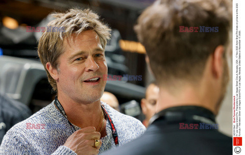 Brad Pitt na torze F1 w Las Vegas