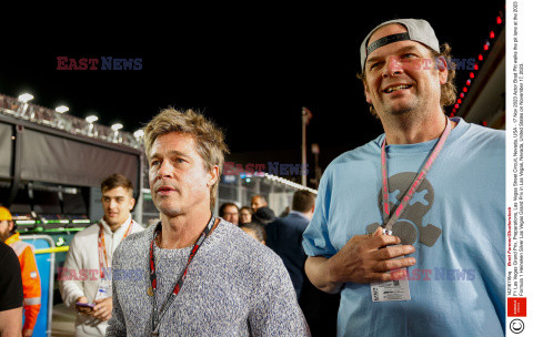 Brad Pitt na torze F1 w Las Vegas