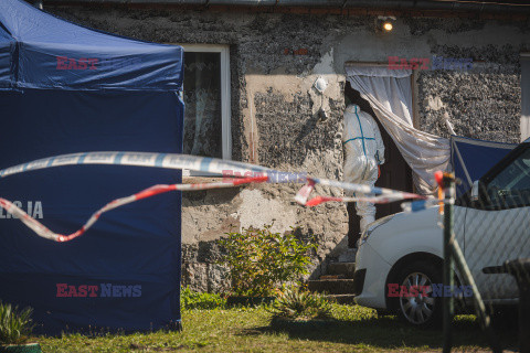 Zwłoki noworodków w piwnicy domu w Czernikach