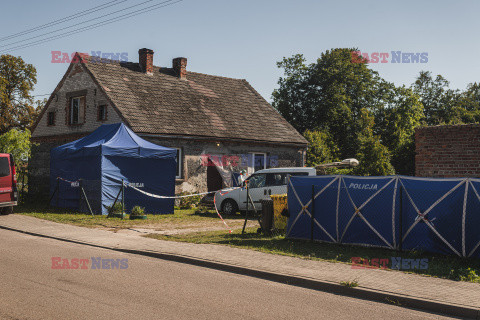 Zwłoki noworodków w piwnicy domu w Czernikach