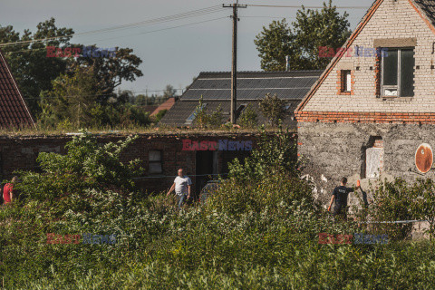 Zwłoki noworodków w piwnicy domu w Czernikach