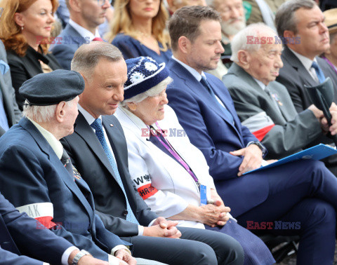 Spotkanie Powstańców z prezydentami Dudą i Trzaskowskim