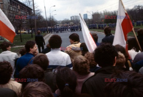 Strajki i demonstracje Solidarności