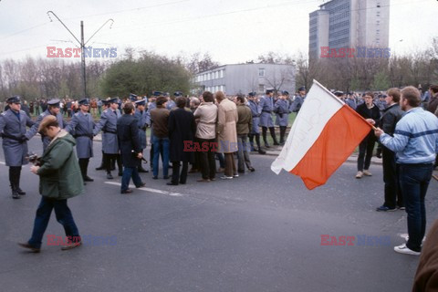 Strajki i demonstracje Solidarności