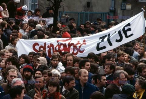 Strajki i demonstracje Solidarności