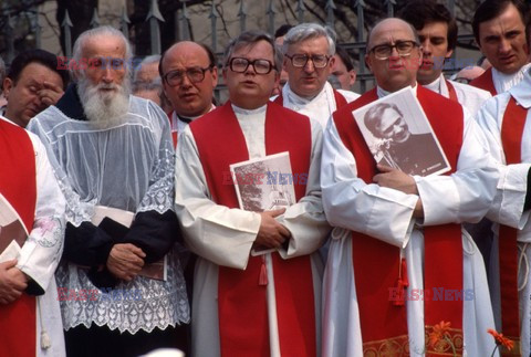 Pogrzeb i żałoba po ks. Popiełuszce