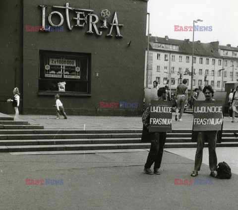 Strajki i demonstracje Solidarności