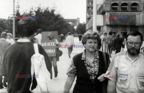 Strajki i demonstracje Solidarności