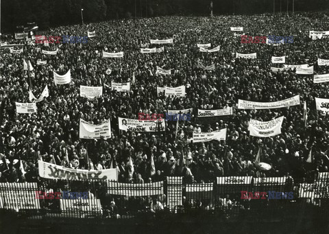 Strajki i demonstracje Solidarności